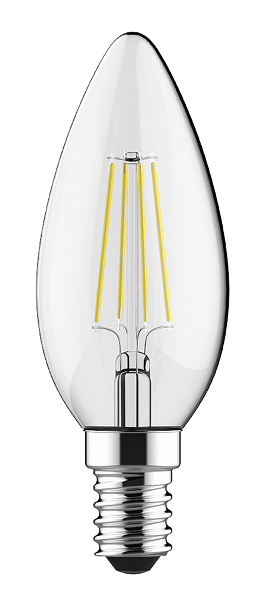 763411243  Value Classic LED Candle E14 Dimmable 5.5W 2700K 600lm
